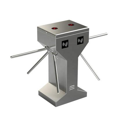 Cina Semi- Automatic Tripod Turnstile Gate RFID Access Control System 3 Arm Drop Arm Turnstile in vendita