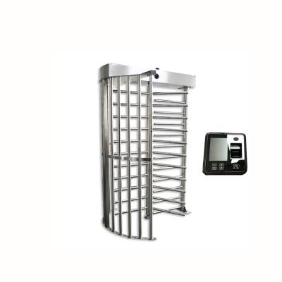 Chine Stainless Steel Full Height Turnstile Gate Single Passage Access Control System à vendre