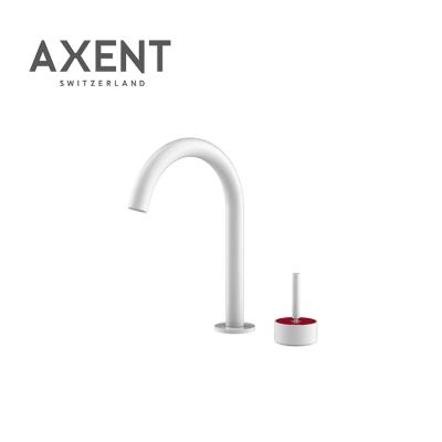 China AXENT Faucets Thermostatic White Basin Faucet Mixer For Bathroom for sale