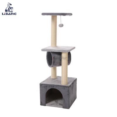 China Popular Viable Cat Tree Cactus Of Kitten Activity Tower Tree Climber for sale