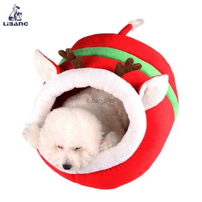 China Viable Hot Selling Princess Christmas Donut Metal Dog Bed for sale