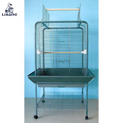 China Sustainable High Quality Material Stainless Steel Bird Breeding And Display Big Bird Cage for sale