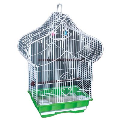 China 2021 Manufacturer Direct Supply Foldable Steel Wire Metal Steel Parrot Cage for sale