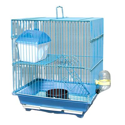 China New Arrival Reasonable Price Breathable Iron And Plastic Mouse Cage Hamster Cage for sale