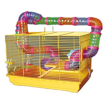 China Newcomer Breathable Tube Hamster Hot Selling Large Hose Plastic Playground Hamster Cage for sale