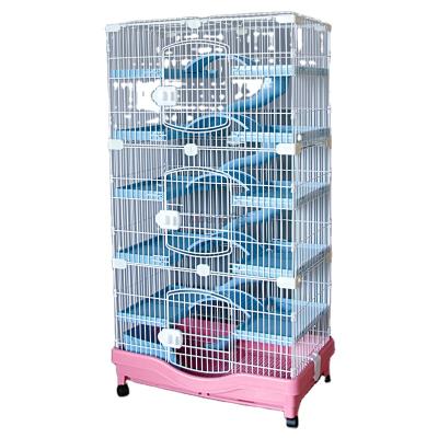 China Newcomer Viable Deluxe Iron Collapsible Cat Cage Wire Large for sale