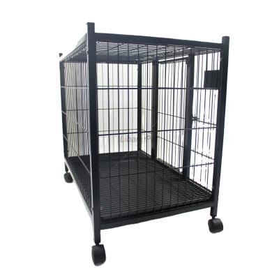 China 2021 Viable High Quality Large Thick Wire Iron Dog Crate Material Wholesale for sale