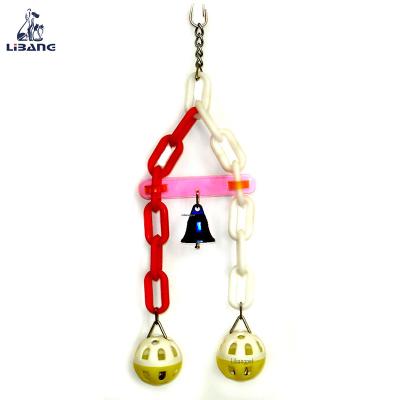 China Eco-Friendly 2021 Chains Eco-Friendly Balancing Plastic Birds Bells Toy for sale