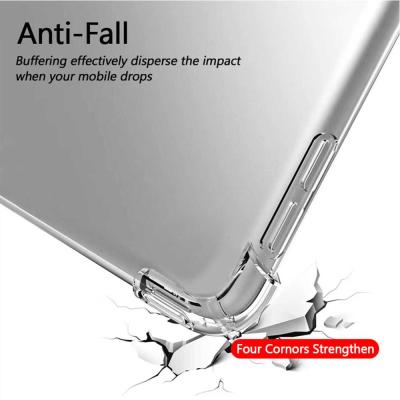 China For Samsung Fashion Transparent Soft Case For Samsung Galaxy Tab A7 Lite 2021 2020 A8 A 10.1 2019 Tablet Case Cover for sale