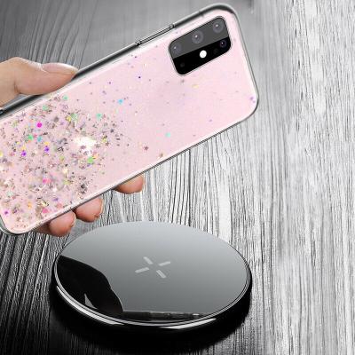 China Anti-drop For Samsung Galaxy S20 Glitter Case, 2021 Epoxy Bling Sparkle Glitter Star Phone Case For Galaxy S20 Ultra Estuche Celular for sale