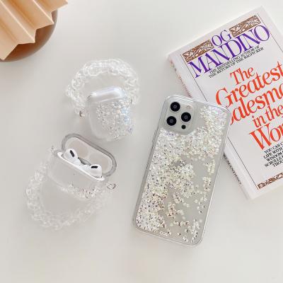 China Wholesale new Anti-fall silicone liquid bling bling case for iPhone X max xs luxury cover silicone case for iphone 11 12 pro max for sale