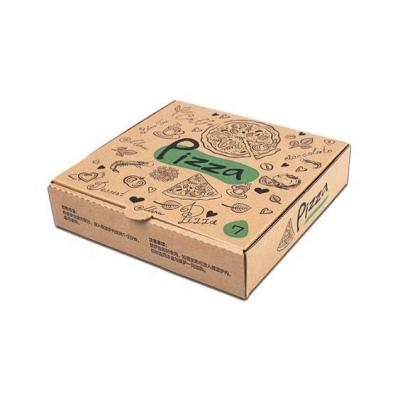 China Disposable custom cheap eco-friendly paper take away delivery personalized big classic book shape pizza packaging box with design logo for sale