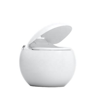 China The RUICHEN top automatic operation is equipped with the egg-shaped intelligent toilet, with the independent water tank, automatic disinfection function for sale