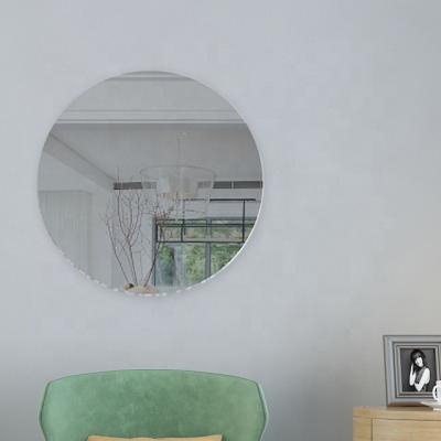 China Double Arm Extend Contemporary Electronic Mirror Anti Fog Led Mirror Smart Round Bathroom Mirrors for sale