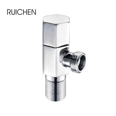 China Bathroom General Mini Toilet Valve Water Stop 1/2 90 Degree Stainless Steel Angle Valve for sale