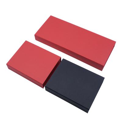 China Reusable Material Matte Lamination Chocolate Red Reusable Corrugated Paper Cardboard Box With Magnetic Lid for sale