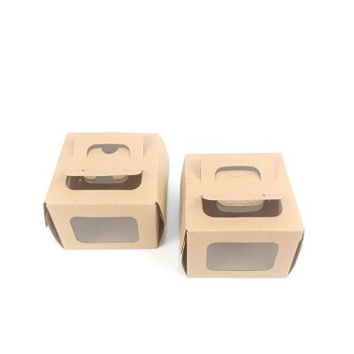 China Recycled Paper Suitcase Cardboard Box New Design Material New Design Transparent Durable Material Cardboard Box For Cake for sale