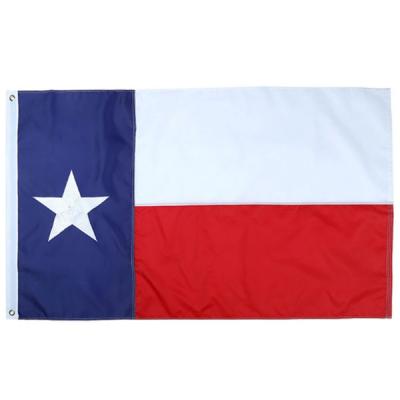 China 3x5FT FLYING Brand USA Texas State Flag Banner With Two Grommets for sale