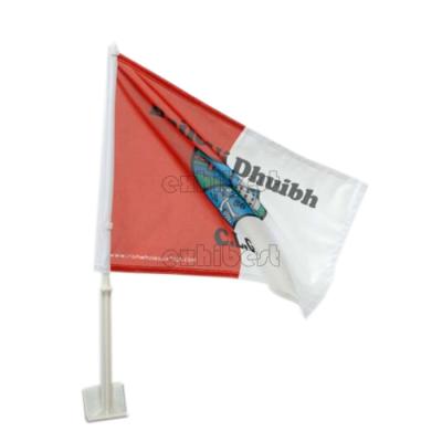 China Health care institute high quality durable flying car promotional flag for sale