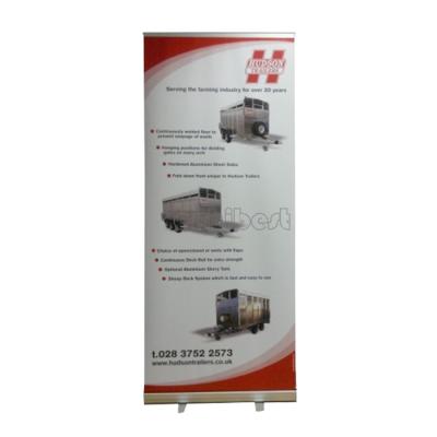 China 80*200cm Retractable Advertising Banner Stand Manufacturers for sale