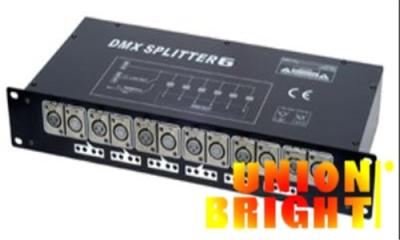 China DMX Lighting Splitter 6 CH  for sale