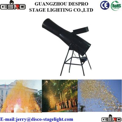 China Disco-Bühneneffekt-Konfetti-Maschine/Funkeln-Kanone 800W für Ereignis-Feier zu verkaufen