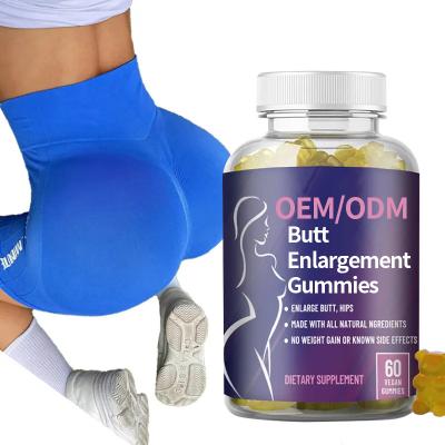 China Women's Private Label Butt Enlarged Suger Butt Hip Booster Gummies Free Hip Lift For Women for sale