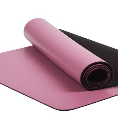 China Jointop Waterproof Yoga Mat Custom PU With Alignment Lines Roll Bulk Yoga Mats 5mm for sale