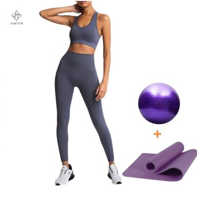 China Custom Waterproof Gym Sport Fitness Exercise Jointop pilates yoga suit wear yoga ball band yoga mat set for sale