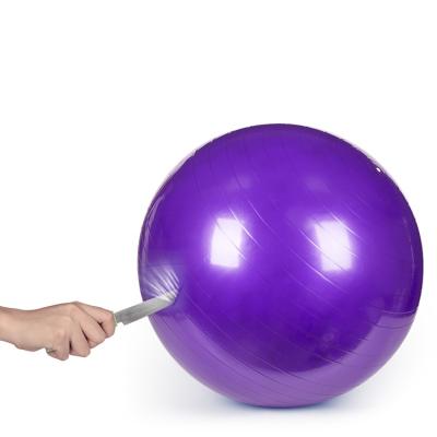 China Jointop New Fashion PVC Slip Resistance Fitness Yoga Ball Waterproof High Quality Exercise Ball Pilates for sale