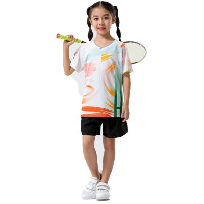 China new quick-drying Korean version of quick-drying table tennis sports suit for men and women for sale