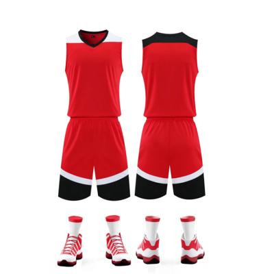 China Customized Antibacterial Basketball Clothes, Basketball Suit, Club Basketball Jersey Custom Team Set Uniform for sale