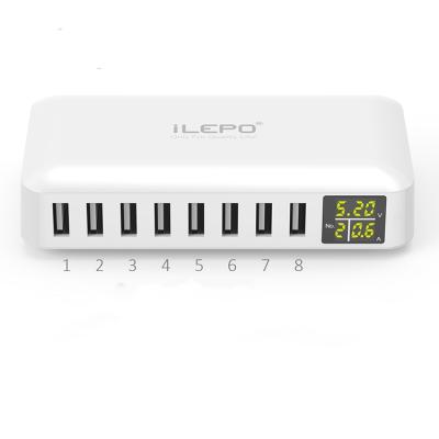 China High Quality Cell Phone QC2.0 Fast Charging Multi Charger 8 Port USB Charger For Smart Phone Charger for sale