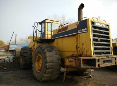 China Original japan Used KOMATSU WA600 Wheel Loader for sale