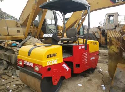 China Used Road Roller Dynapac CC1000 Douable Drum Roller With Cheap Price for sale