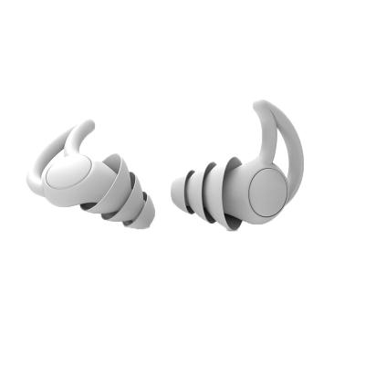 China Custom Silicone Earplugs Sleep Protection Soft Silicone Noise Canceling Musician Earplugs Noise Reduction Ear Plugs F012 forSleeping for sale