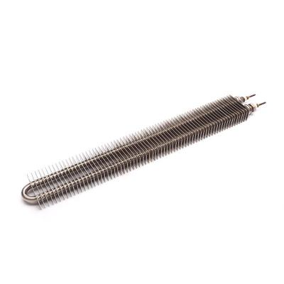 China Industry Heating Process Customized Industry Heating Process 1Kw Coil Electric Stainless Steel 304 Strip Finned Heaters for sale