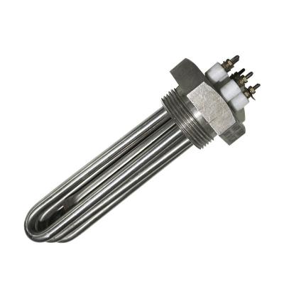 China Industry Heating Process High-Accuracy Film Blowing Machine 230V Electric Rod Resistance Wire Flange Immersion Heater for sale