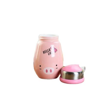 China Disposable Japan and South Korea Cute Cartoon Expression Light Bulb Cup Student Travel Car Ceramic Practical Mug for sale