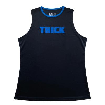 China QUICK DRY Custom Logo Polyester Gym Comfortable QUICK DRY Tops Sports Casual Men Tank Outwear for sale