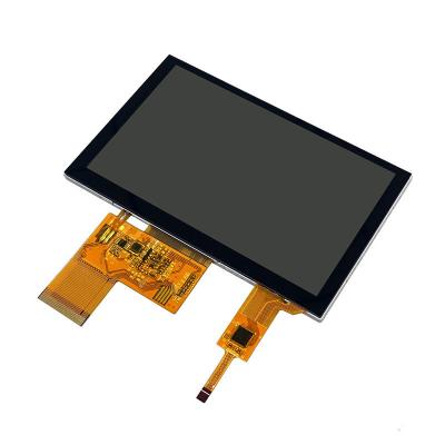 China 800 X 480 Ips 5 Zoll TFT-LCD-Display TFT-kapazitiver Touchscreen 16m Farben 1000 Nits zu verkaufen