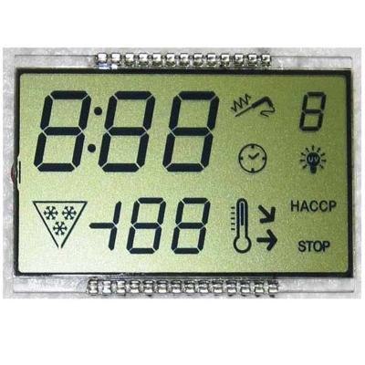 China Ein weißes Transflexionsbildschirm mit 12-Pin-Anschluss-LCD-TN-Panel zu verkaufen