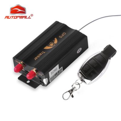 China Motorcycle sms restablecer car gps tracker tk103b remote control 2g shock alarm tracking device cut off oil vehicle gps tracking system for sale