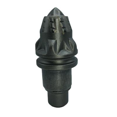 China Construction worksÂ   Foundation Construction Dig Teeth Chisel Agur Rock Drill Bit Bullet Teeth For Rotary Drilling Rig for sale