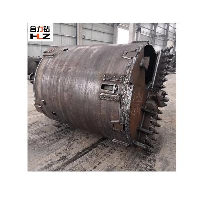 China Drill A Well Making Professional Core Barrel Piling Drill Soil Bucket Pile Rig Rotary Teeth Bucket With Flat for sale