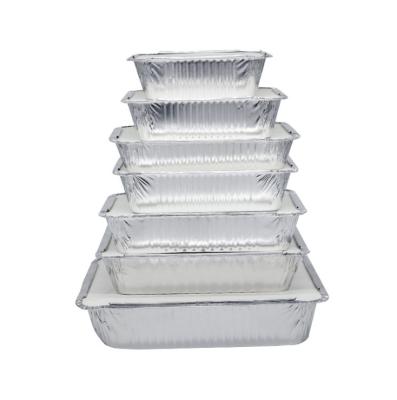 China Food BBQ Food Carrier Restaurant Aluminum Foil Container for sale