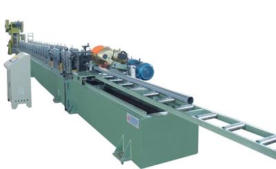 China 22 Forming Stations Octagonal Tube Making Machine Continuous Flying Saw Cutting Gearbox Transmission for sale