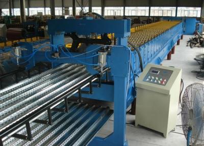 China 0.7-1.5 Thickness Steel Roof Floor Deck Steel Roll Forming Machine For Construction High Speed Production Line for sale