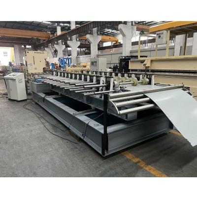 China Adjustable Rock Wool Sandwich Panel Machine Equipment Discontinuous for sale