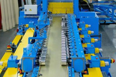 China Blue 20 Station Cable Tray Roll Forming Machine 1.8-3.0mm Thickness for sale